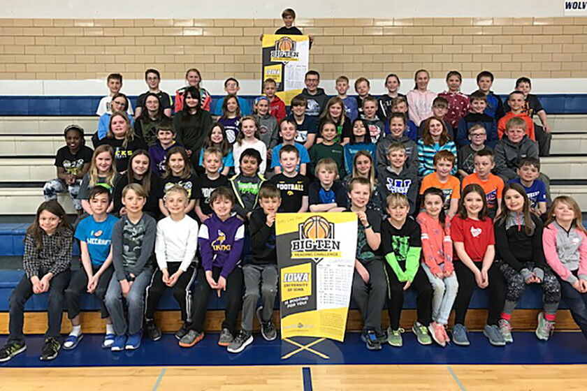 HarrisLake Park students earn Big 10 Reading Challenge title The